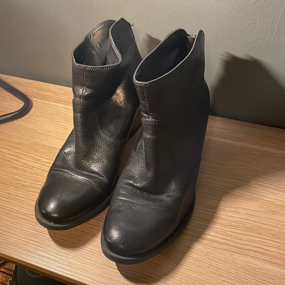 Nine West Shoes - Nine West Black Leather Booties